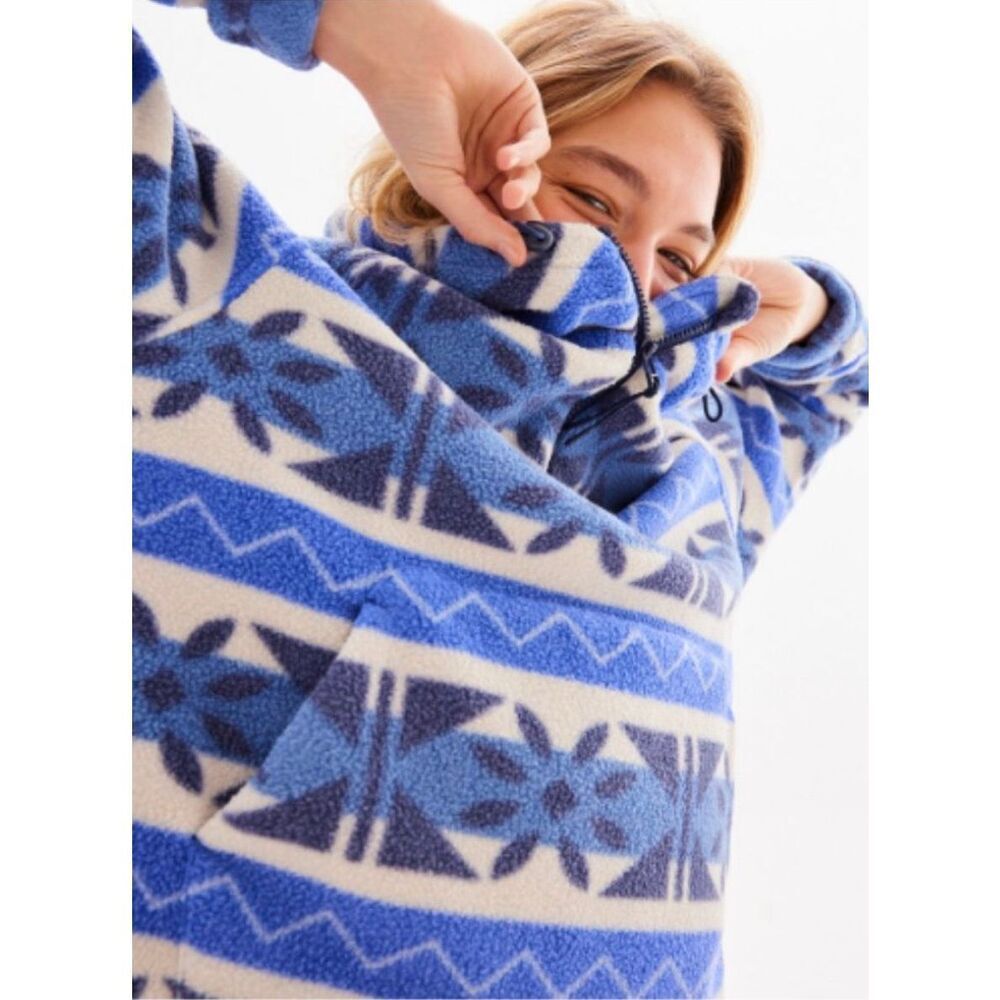 Outdoor Voices PrimoFleece Pullover‎ in Frost Fairweather